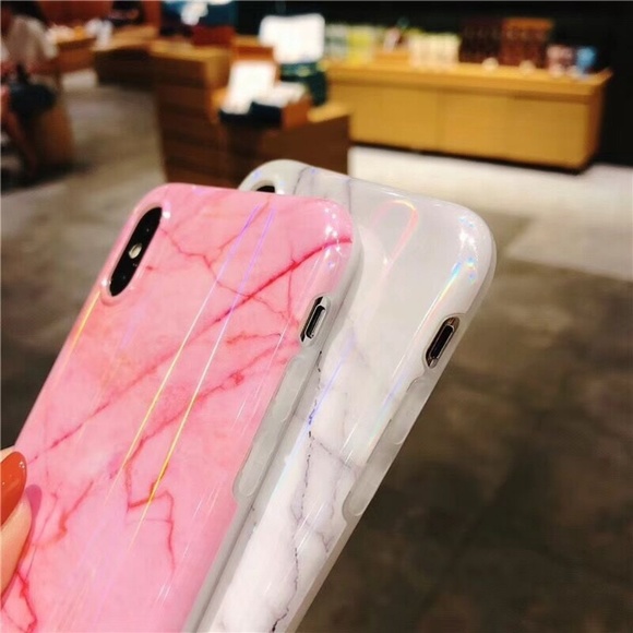 ⚠️LAST iPhone X/XS/7Plus/8Plus Aurora Marble case - Picture 2 of 5